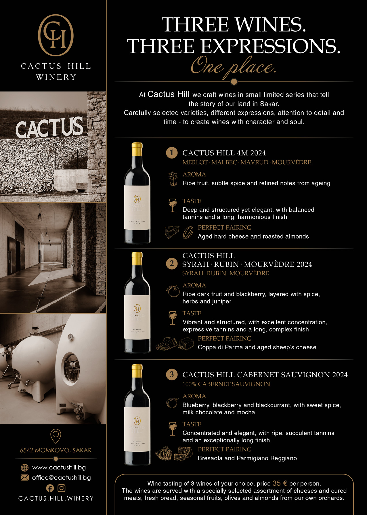 Дегустация в Cactus Hill Winery